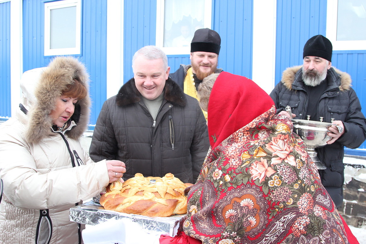 Открытие бытового городка для ГБУ Жилищник