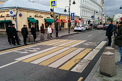 Двойные пешеходные «зебры»