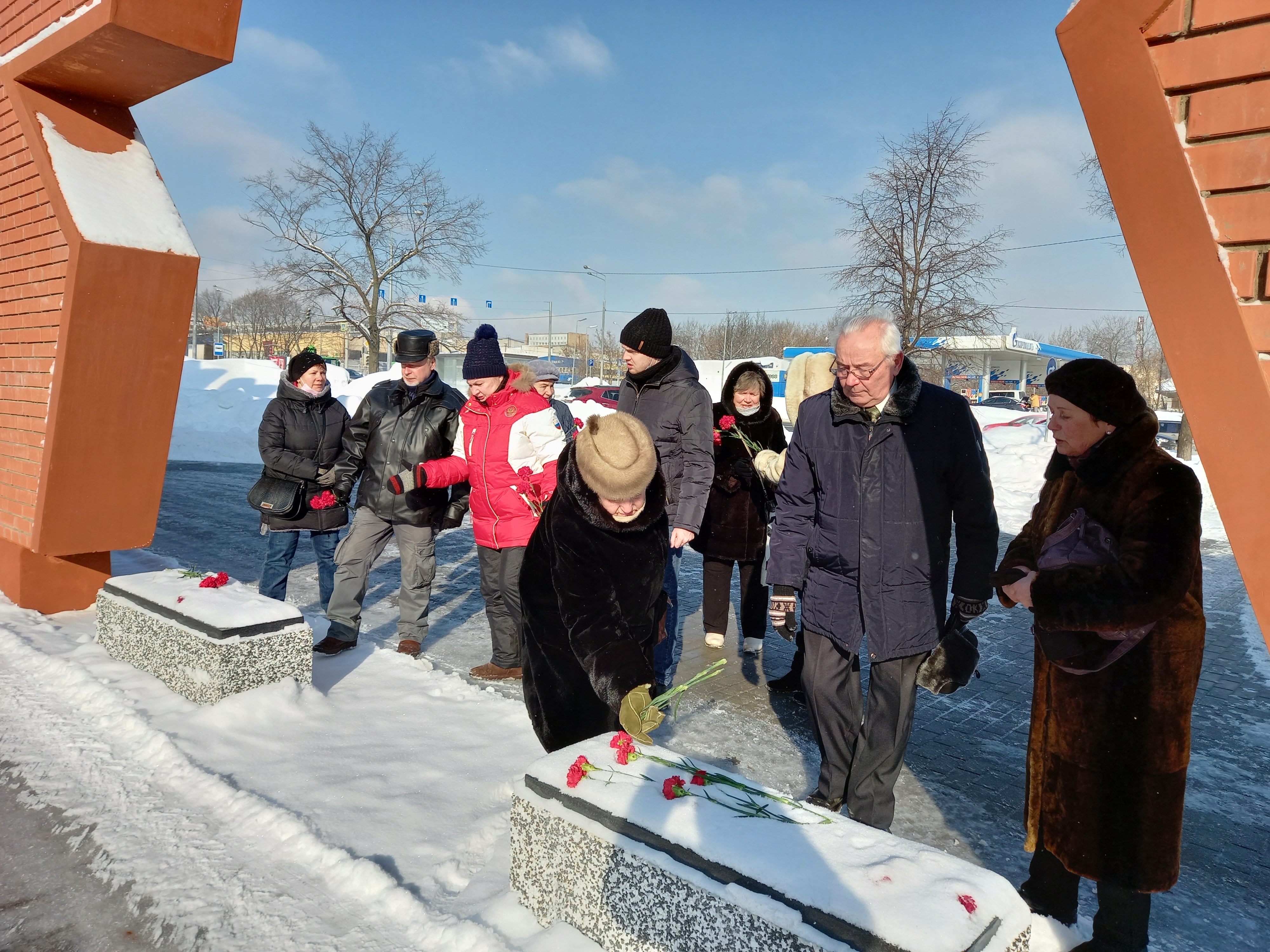 18.02.2021 года в районе #ЧертановоЮжное  прошла традиционная мемориально-патронатная акция приуроченная к #23февраля.