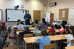 Урок Мужества от сотрудников МЧС