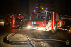 В ноябре московские пожарные спасли 66 человек