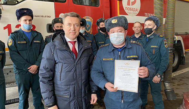 Анатолий ВЫБОРНЫЙ: «Благодаря ежедневному самоотверженному труду пожарных и спасателей москвичи могут спать спокойно»
