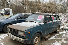 по адресу: ул. Подольских Курсантов, д.12, к.1, выявлено транспортное средство марки ВАЗ 2104, государственный регистрационный знак Р313ВЕ77, обладающее признаками брошенного ТС. 