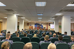 Лекция о героях СВО прошла в столичном главке Росгвардии