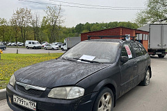 13.05.2025 г. в соответствии с постановлением Правительства Москвы от 20.04.2023 № 696-ПП по адресу: ул. Чертановская, д.66, к.5 выявлено транспортное средство марки Мазда, государственный регистрационный знак Х799ТН199, обладающее признаками БРТС