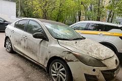 13.05.2025 г. в соответствии с постановлением Правительства Москвы от 20.04.2023 № 696-ПП по адресу: ул. Дорожная, д.23, к.2 выявлено транспортное средство марки Мазда, государственный регистрационный знак Х920ВМ777, обладающее признаками брошенного ТС.