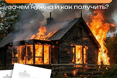 Справка о пожаре